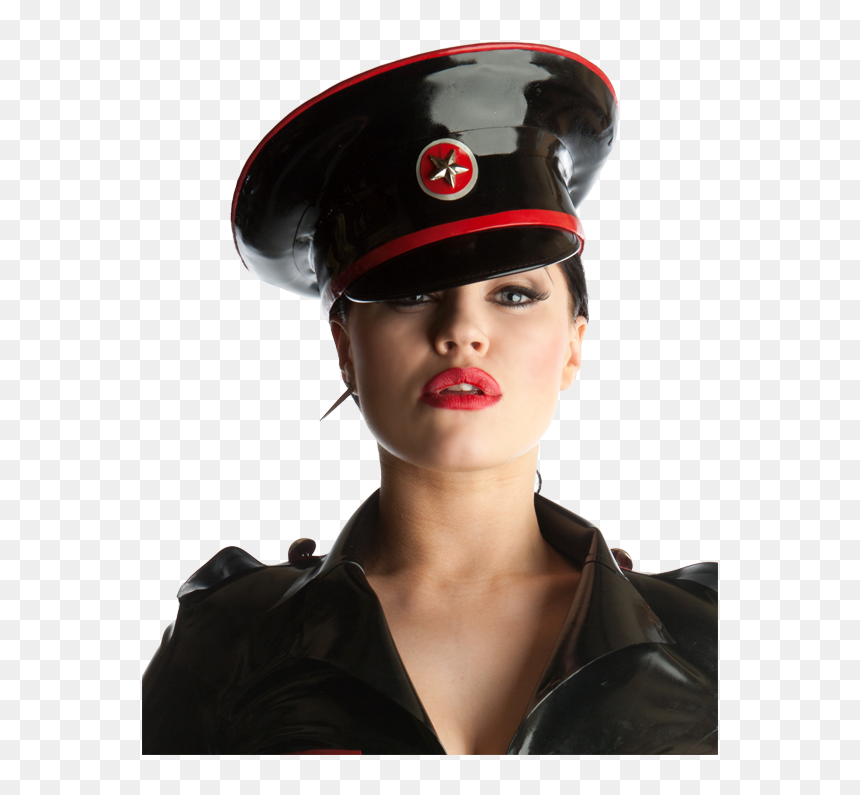 Latex Military Hat , Png Download - Cap, Transparent Png - military hat png