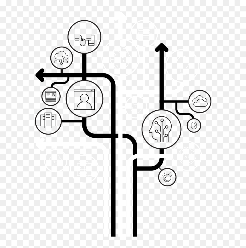 Diagram, HD Png Download - white line png transparent