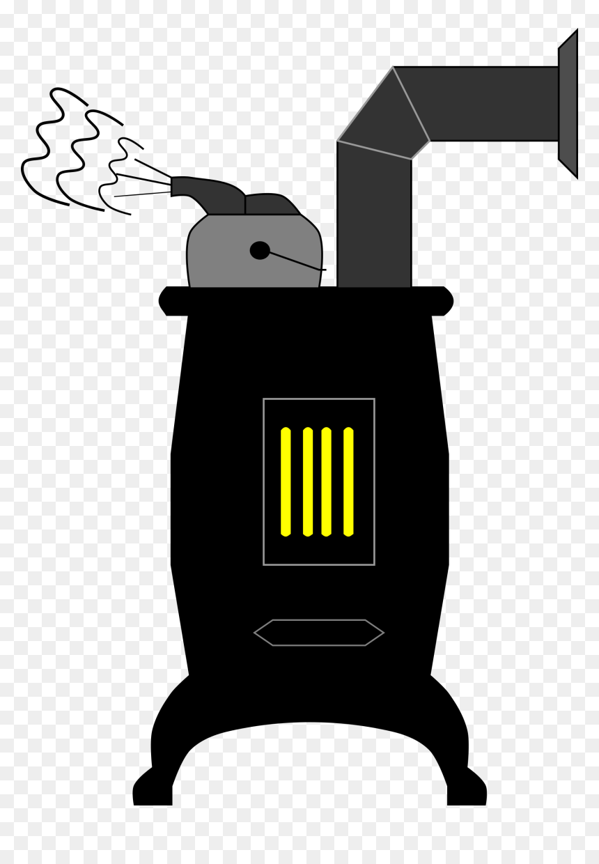 Wood Stove Clip Arts - Furnace Clipart, HD Png Download - old wood png