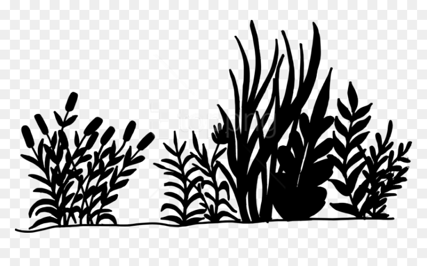 Free Png Nature Background Silhouette Png Images Transparent - Transparent Background Bush Silhouette Png, Png Download - nature background png