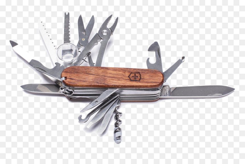 Swisschamp Pocket Knife - Multi-tool, HD Png Download - swiss army knife png