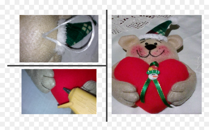 Oso6 - Teddy Bear, HD Png Download - gorro navideño png