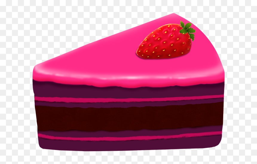 ขนม เค้ก สต อ เบ อ รี่, HD Png Download - fresas png