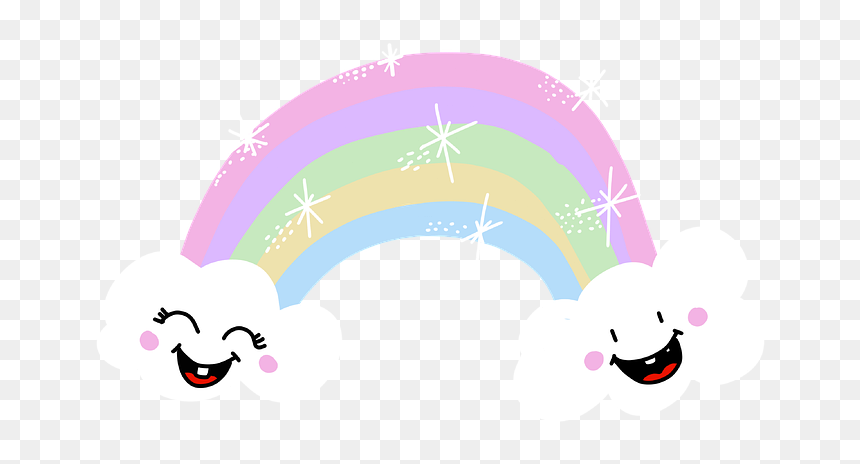 Illustration, HD Png Download - pastel rainbow png