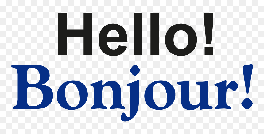 Graphic Design, HD Png Download - bonjour png