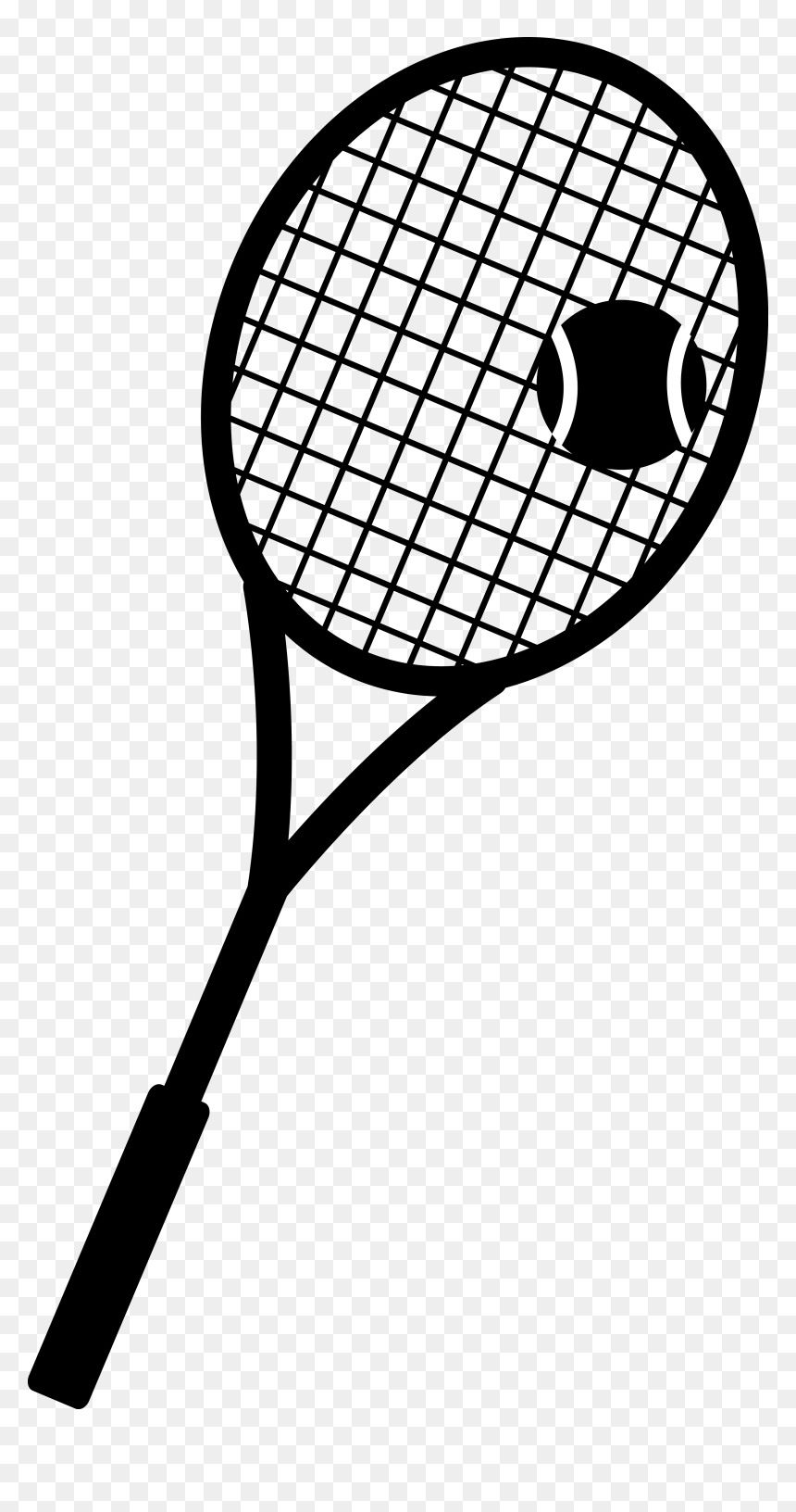 Tennis Racket Clip Art, HD Png Download - tennis court png