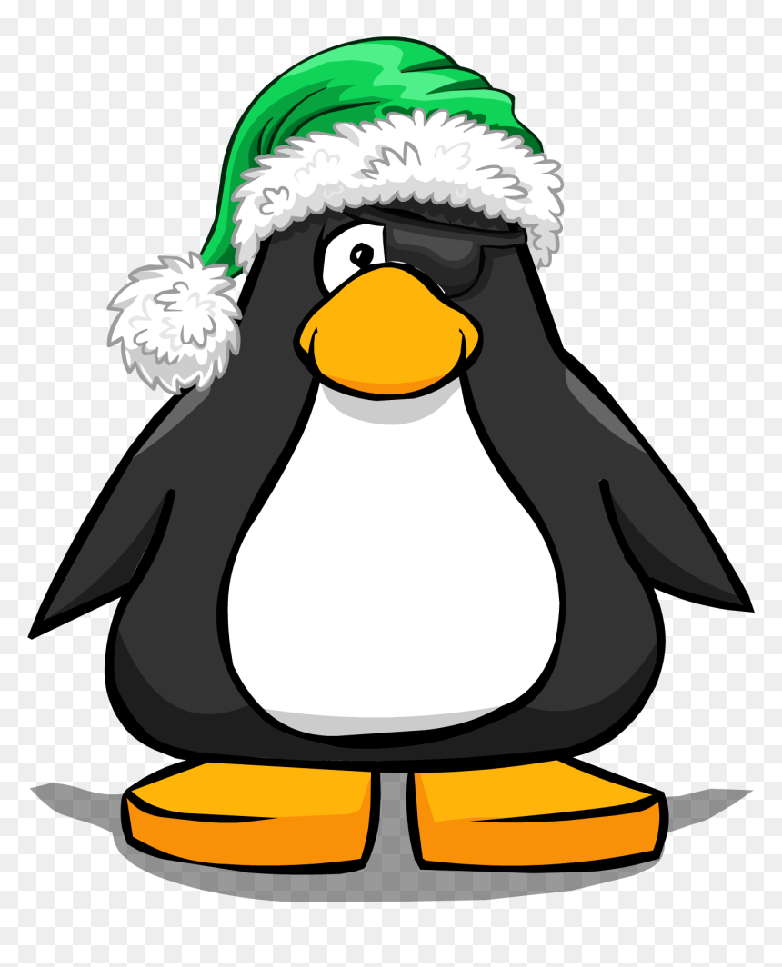 Club Penguin Wiki - Penguin With A Crown, HD Png Download - gorro navideño png
