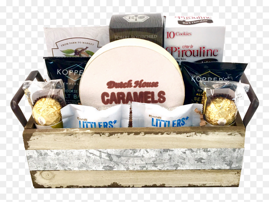 Simple Snacks Gift Basket - Gift Basket, HD Png Download - gift basket png
