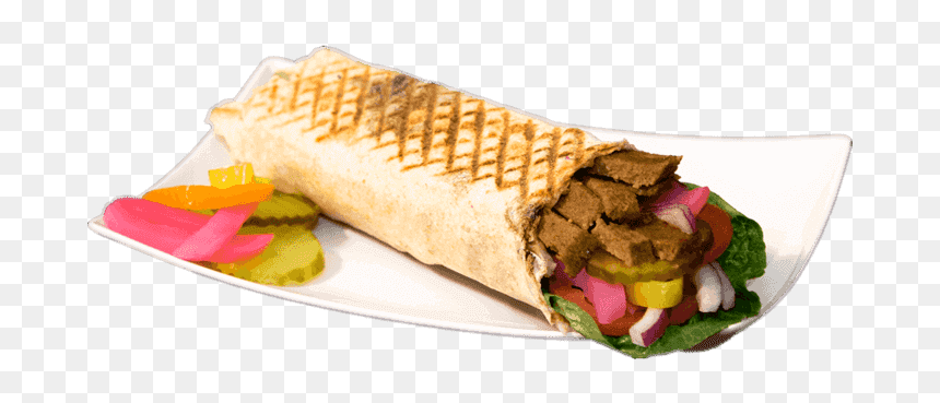 Wrap Roti, HD Png Download - shawarma png
