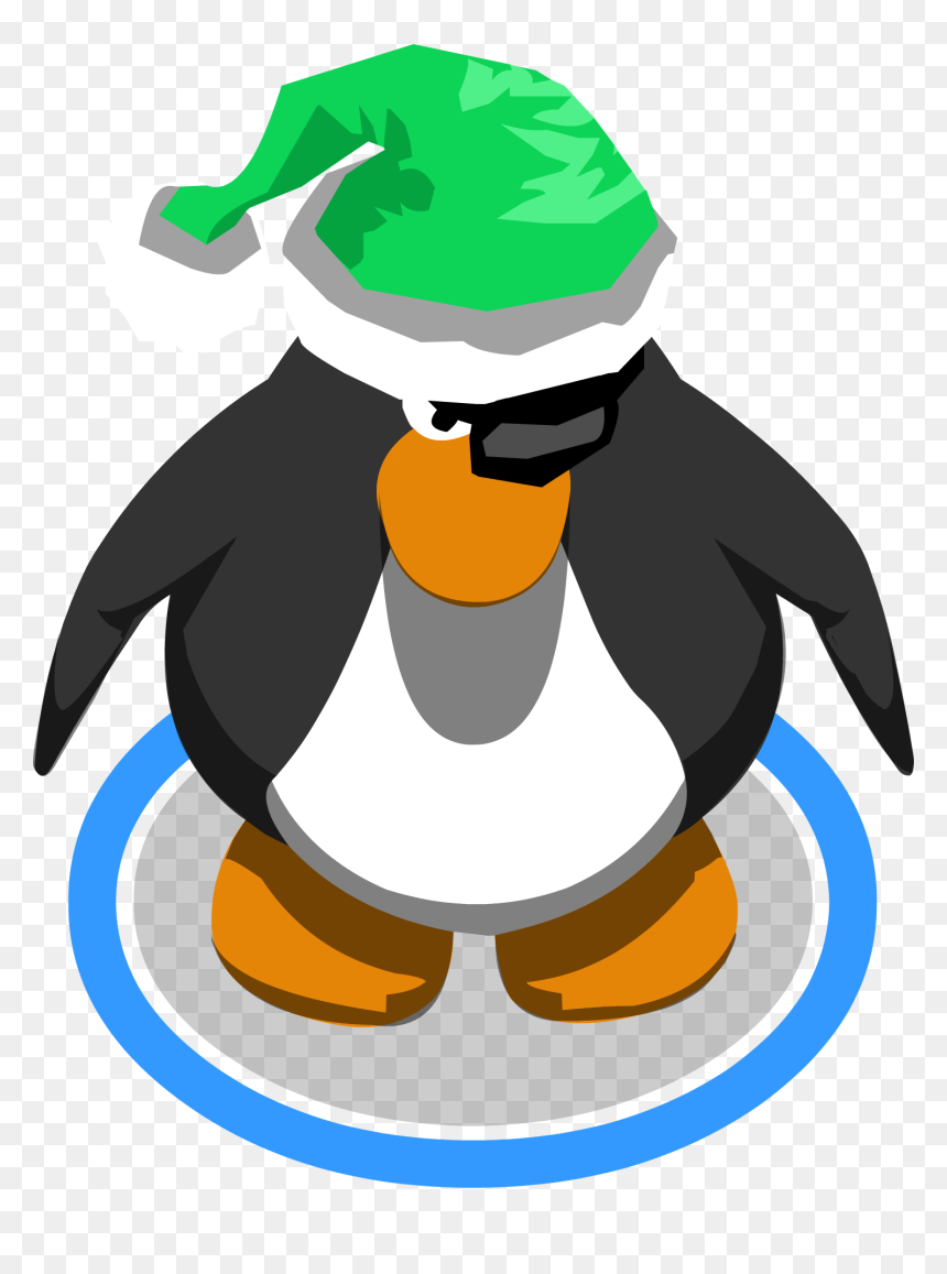 Club Penguin Wiki - Club Penguin Penguin Model, HD Png Download - gorro navideño png