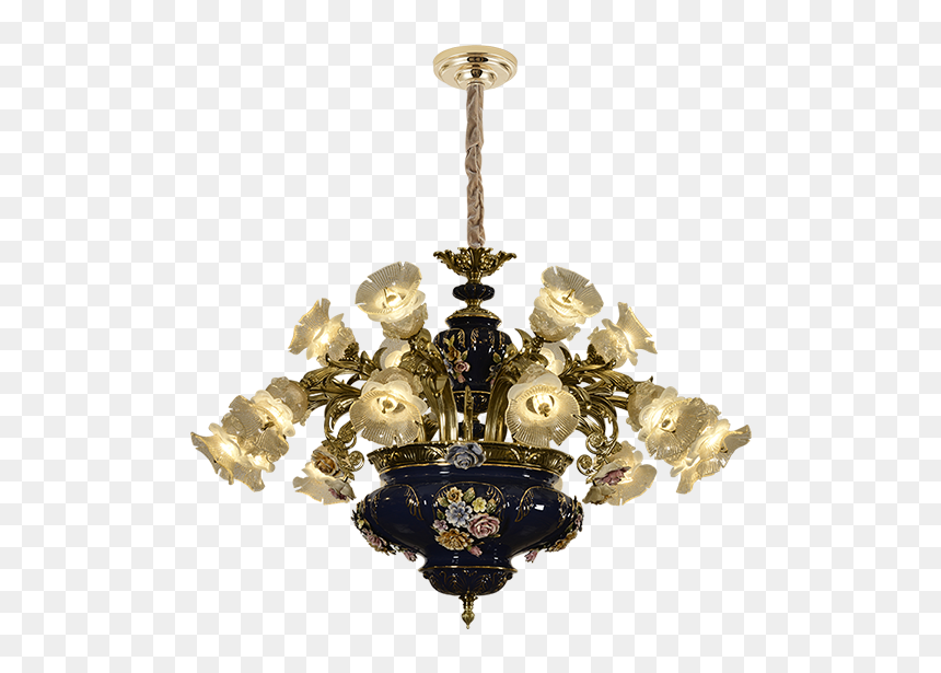 Chandelier, HD Png Download - gold chandelier png