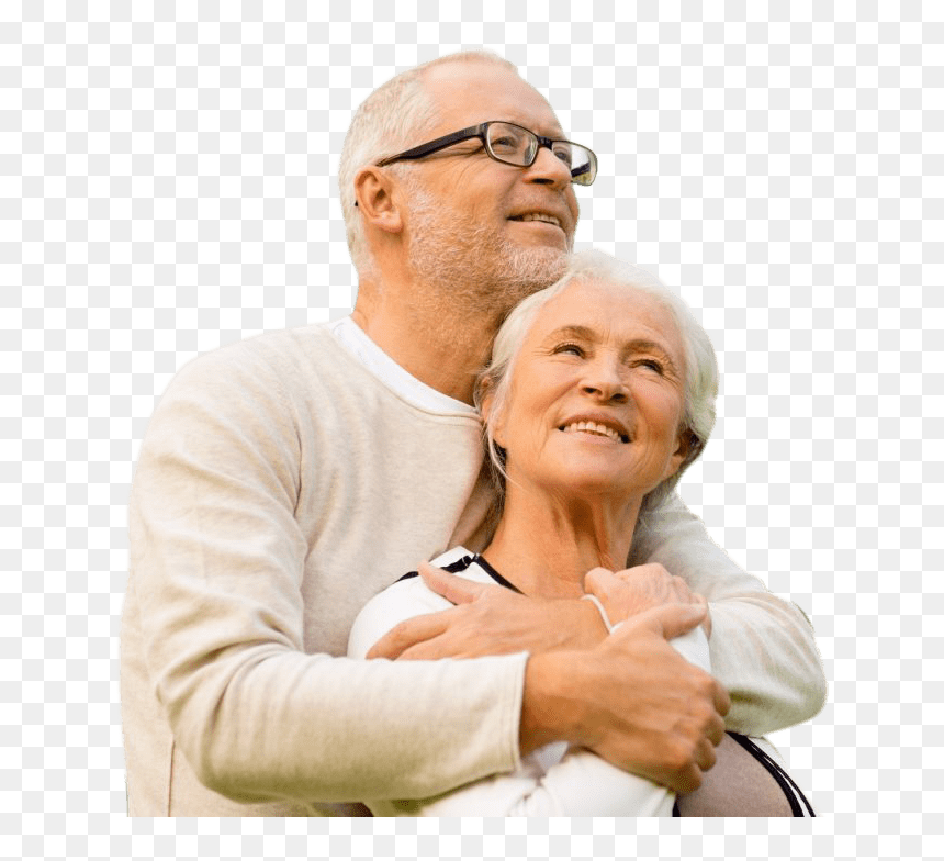 Pareja Ancianos Png, Transparent Png - pareja png
