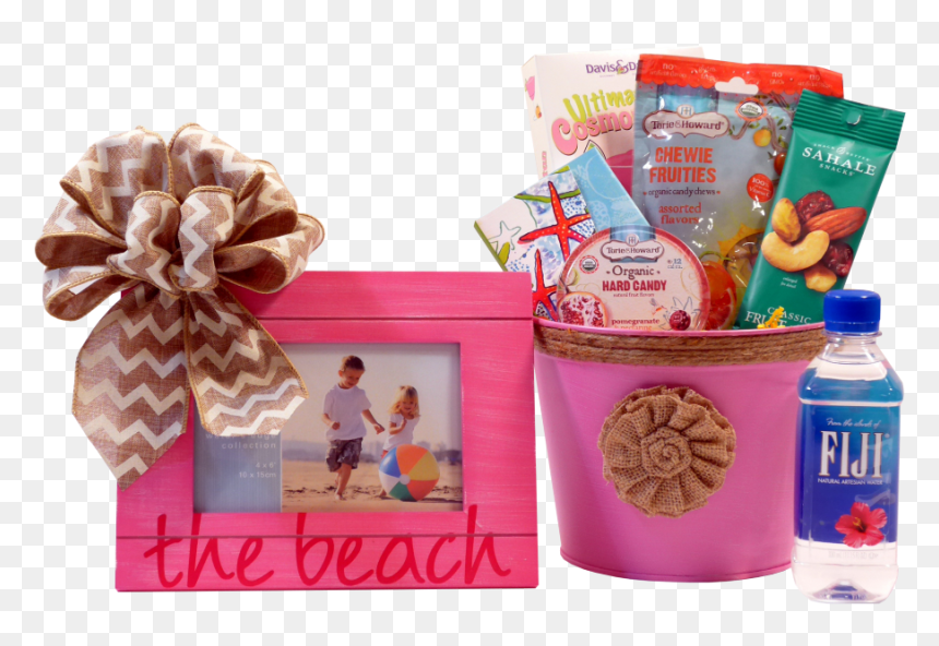 Summer Days Summer Gift Basket , Png Download - Gift Wrapping, Transparent Png - gift basket png