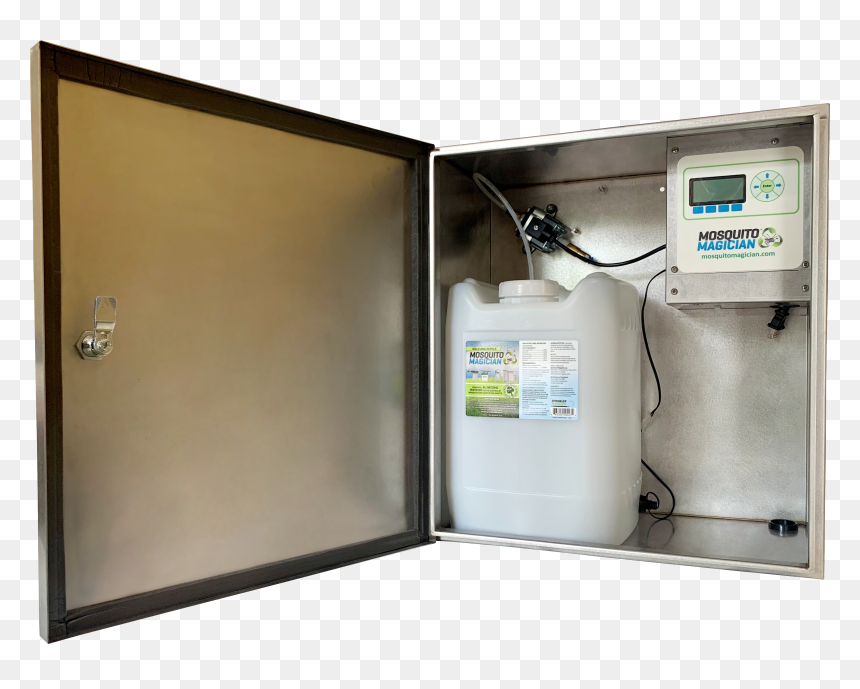 Single Machine Opened New No Background Angle - Enclosure, HD Png Download - sprinkler png