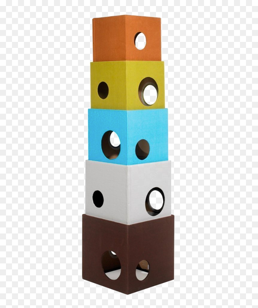 Torre De Cajas Para Gatos - Cat Tower, HD Png Download - cajas png