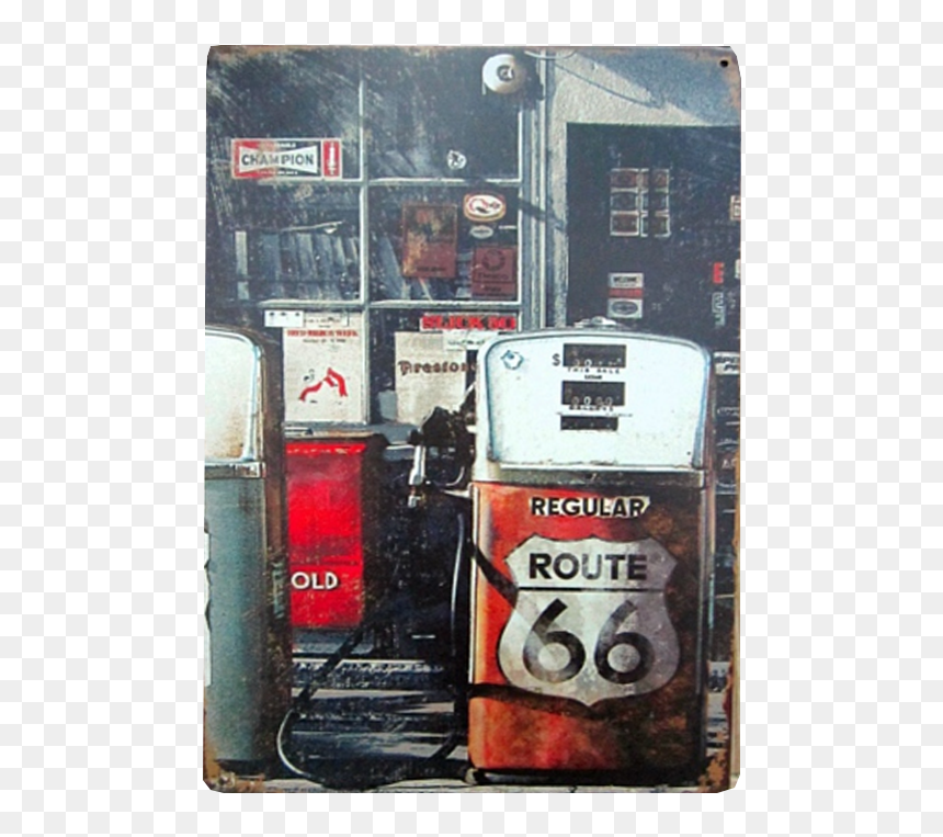 Fondos De Pantalla Route 66, HD Png Download - route 66 sign png