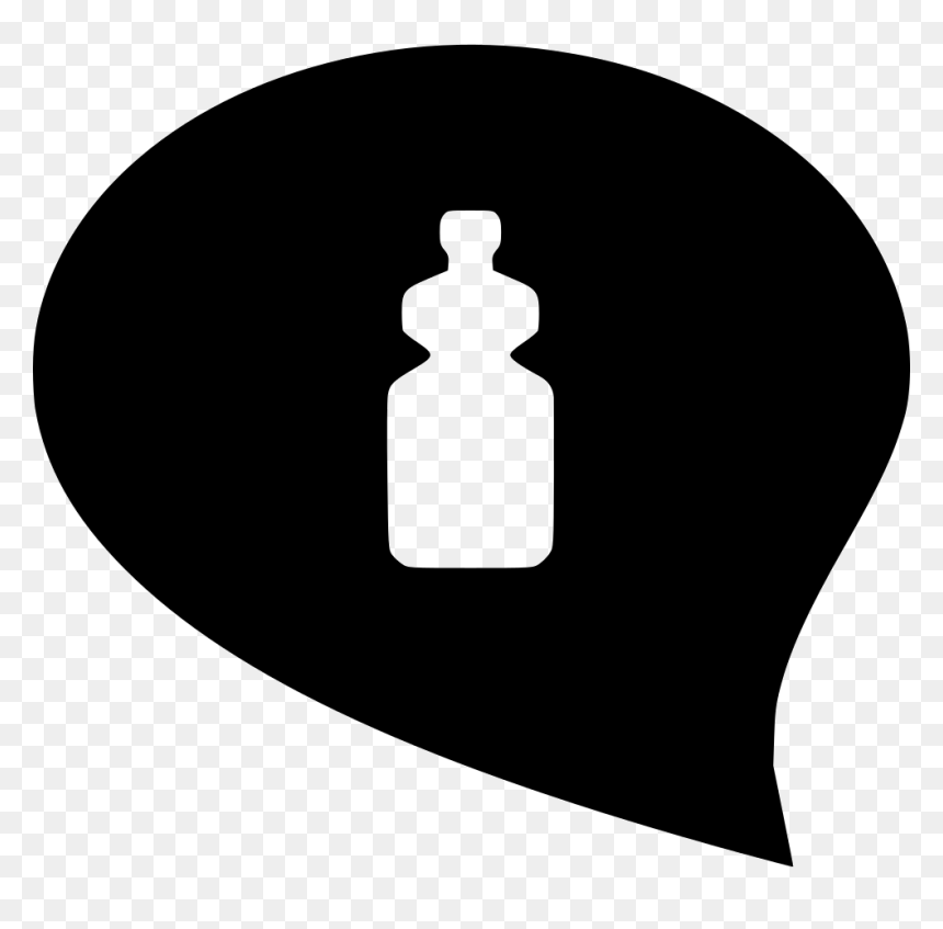 Water Bottle Drink Product Message - Me Icon Vector Png, Transparent Png - water bottle clipart png