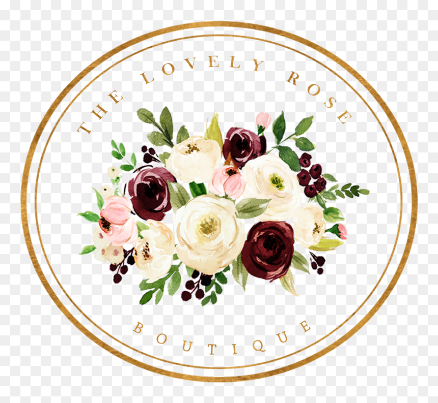 The Lovely Rose Boutique - Garden Roses, HD Png Download - pastel rainbow png