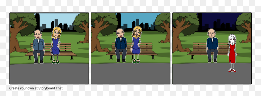 Story Board Taman Kota, HD Png Download - pareja png