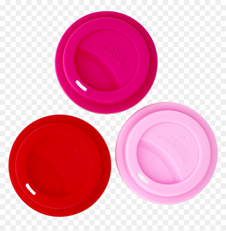 Silicone Cup Lid Pink, HD Png Download - red cups png