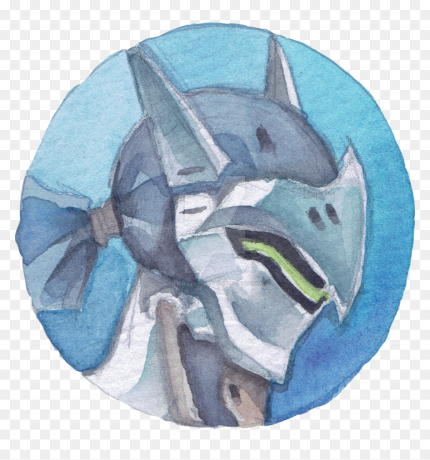 Blue Drawing Watercolor - Sketch, HD Png Download - water paint png