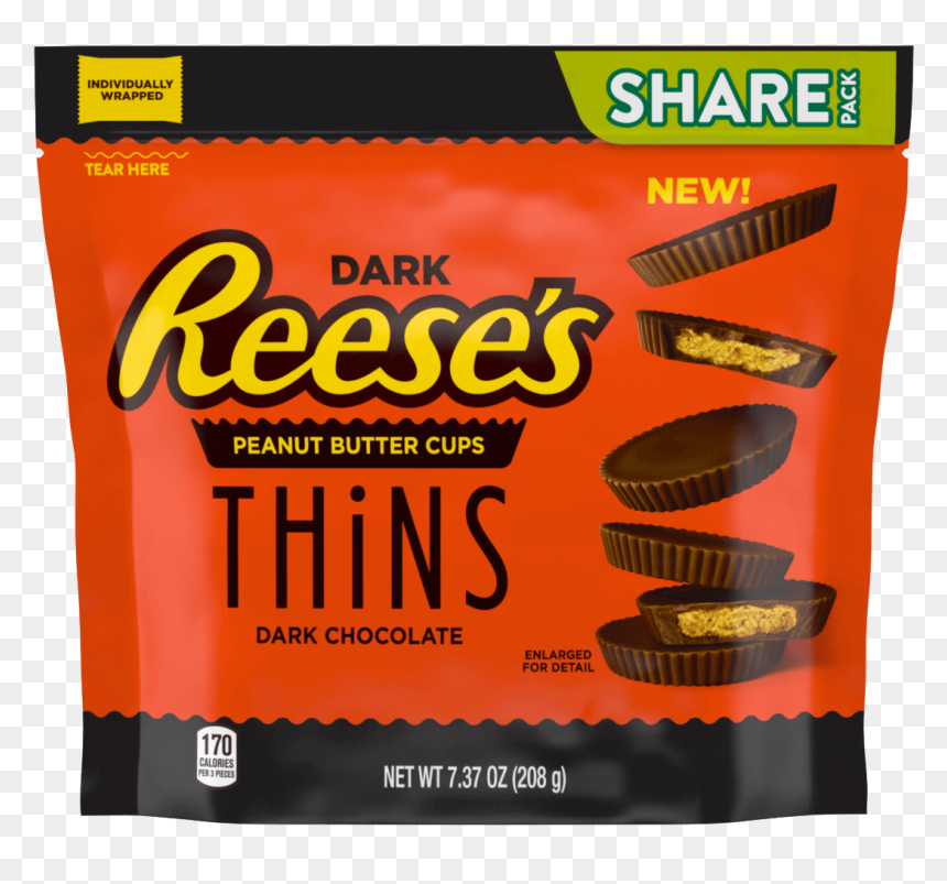 Reese's Dark Chocolate Thins, HD Png Download - red cups png