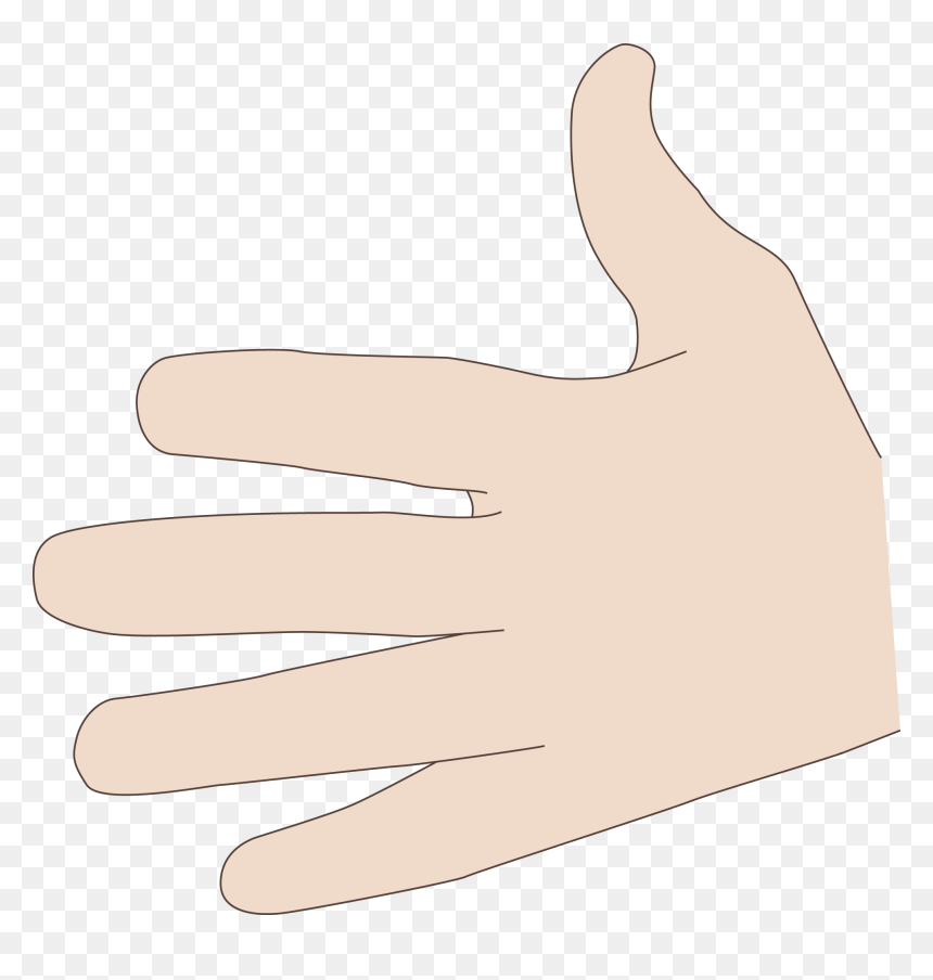 Orientation Of Thumb, HD Png Download - finger gun png