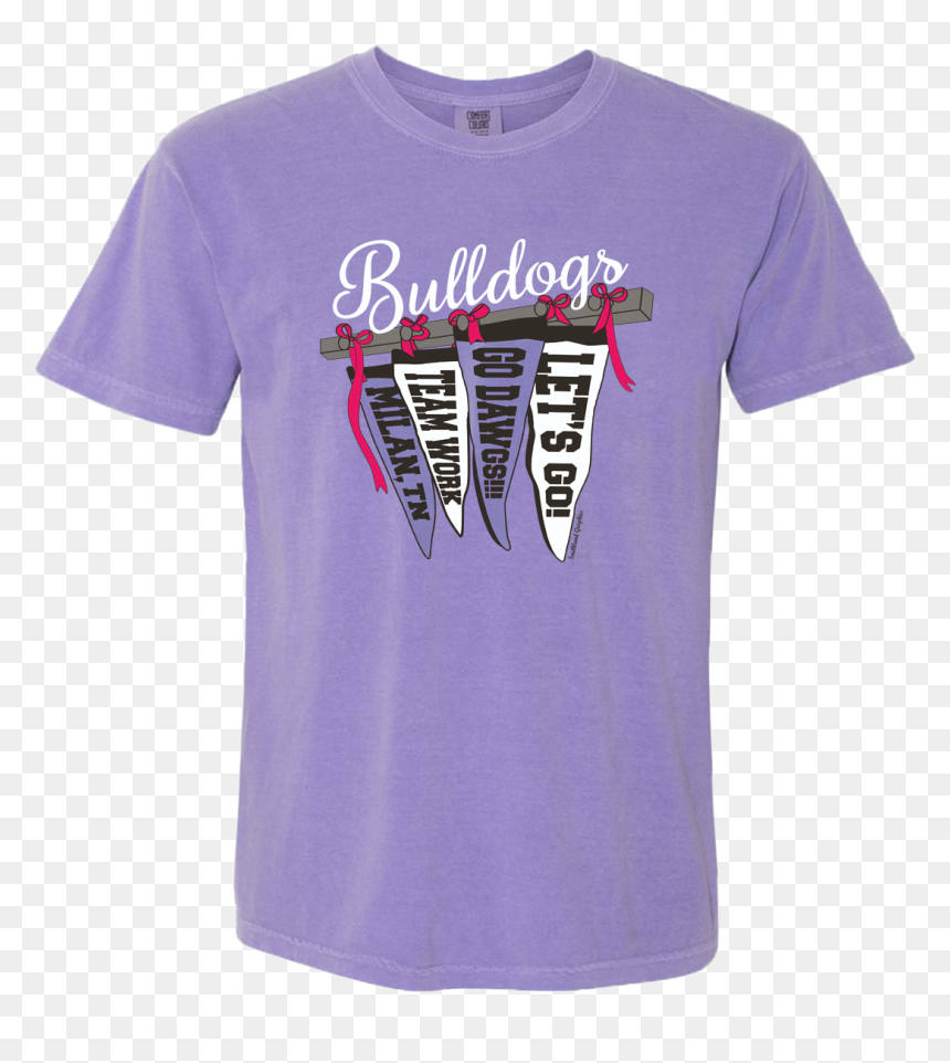 Adult Pennant Flag Spirit Shirts - Active Shirt, HD Png Download - pennant flag png