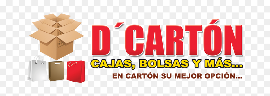 D´carton En Carton Su Mejor Opcion - Graphic Design, HD Png Download - cajas png
