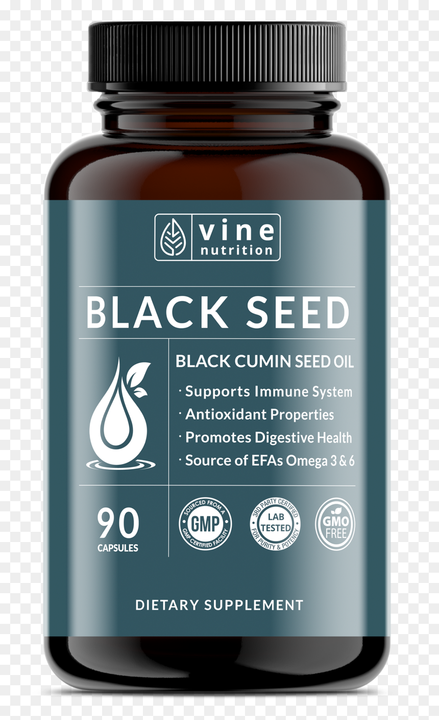 Black Cumin Seed Oil"
 Class=, HD Png Download - black vine png