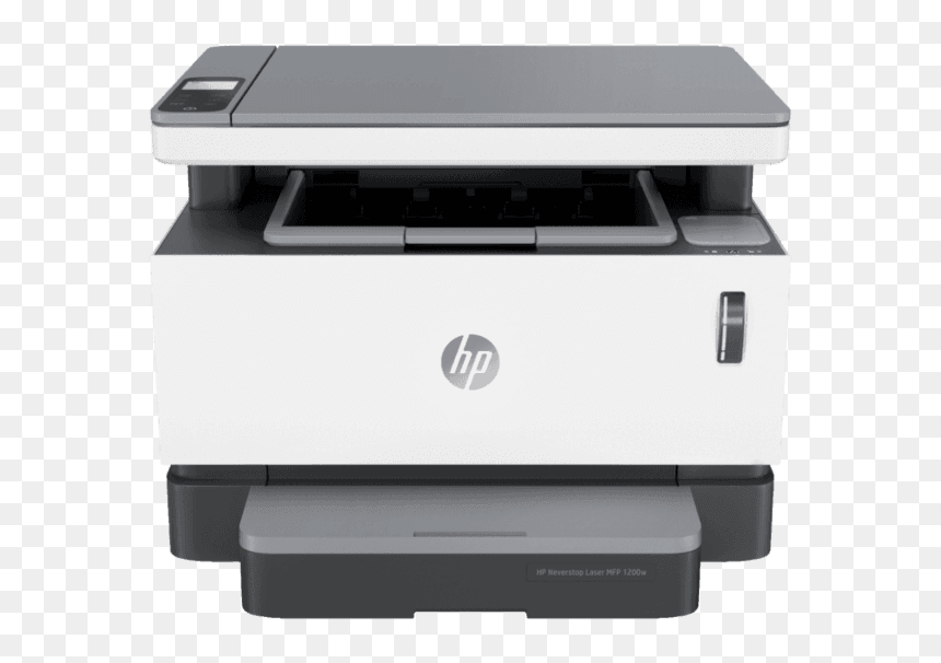 Hp Neverstop Laser Mfp 1200w, HD Png Download - impresora png