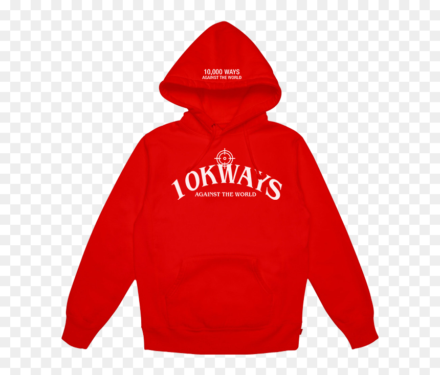 Image Of Red Logo Hoodie - Hoodie, HD Png Download - red crosshairs png