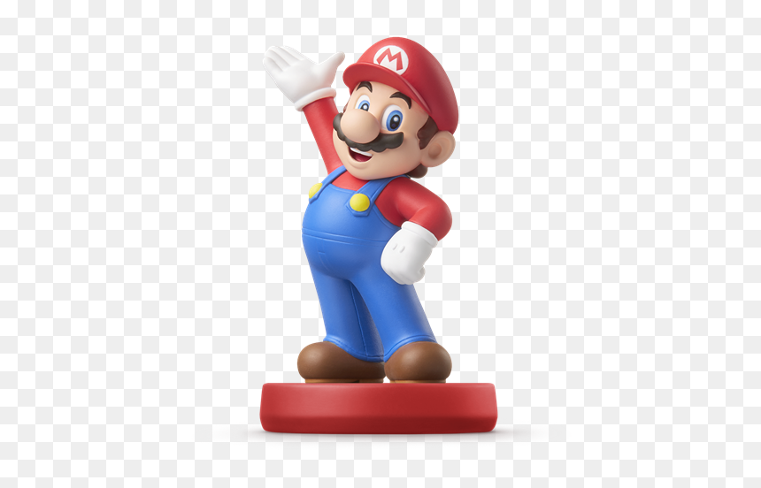 Super Mario Amiibo Mario, HD Png Download - mario bross png