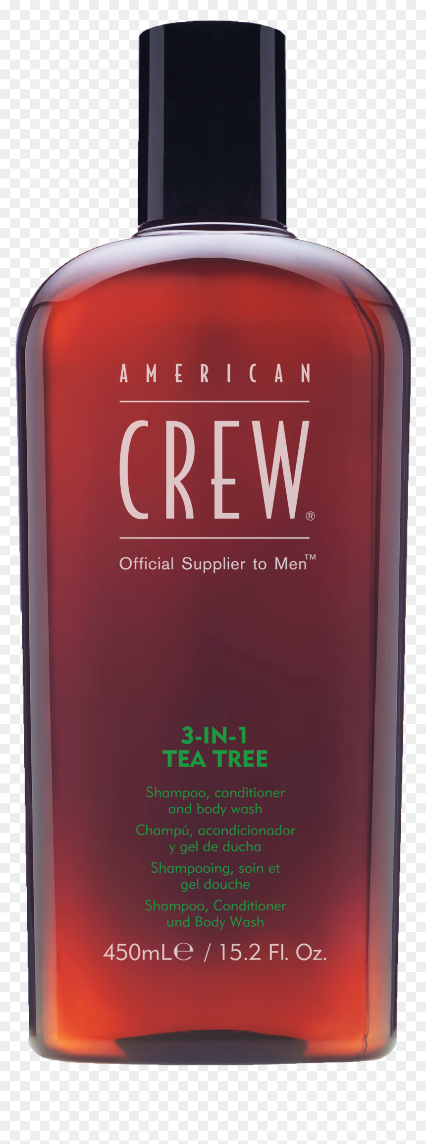 American Crew 3 In 1 Tea Tree Shampoo Conditioner Body - American Crew Tea Tree Shampoo, HD Png Download - tea tree png
