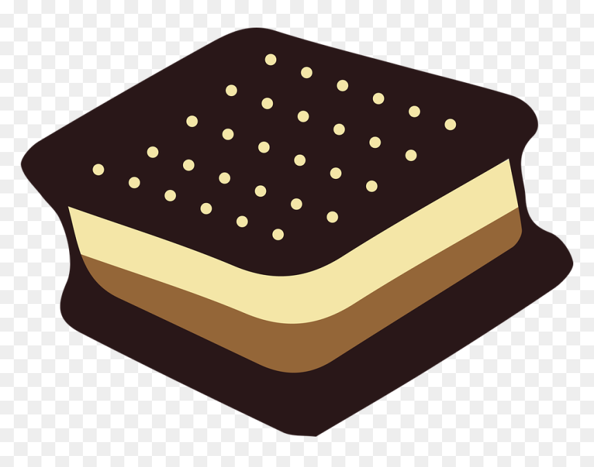 Ice Cream Sandwich Dessert - Ice Cream Sandwich Png, Transparent Png - helado png