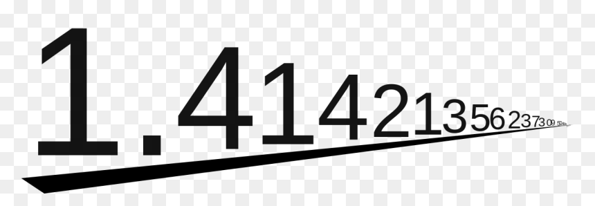 Numero Raiz De 2, HD Png Download - numero 2 png