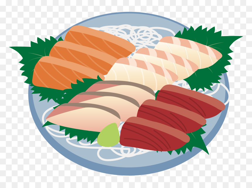 Sashimi Assortment - Sashimi Clipart, HD Png Download - sashimi png