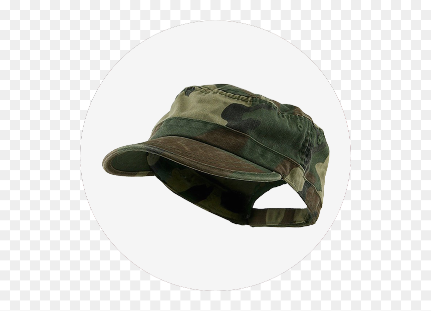 Camo - Baseball Cap, HD Png Download - military hat png