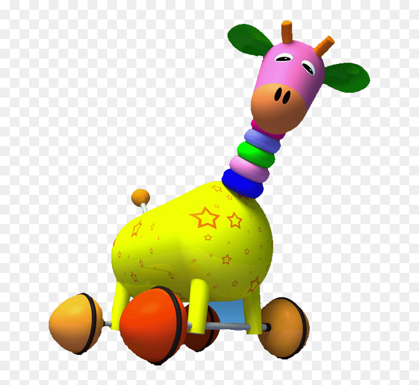 Transparent Giraffe Head Png - Transparent Baby Toys Png, Png Download - kids toys png