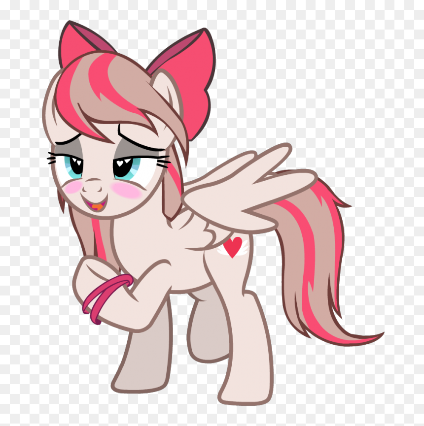 Transparent Angel Wings Vector Png - Angel Wings My Little Pony, Png Download - heart with wings png