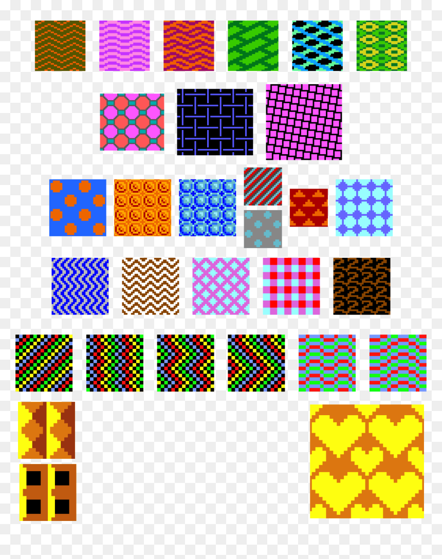 Retro Patterns 3 Clip Arts - 3 Patterns, HD Png Download - retro shapes png