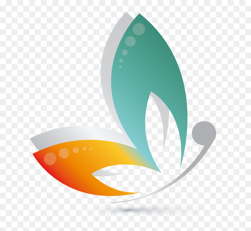 Graphic Design, HD Png Download - butterfly logo png