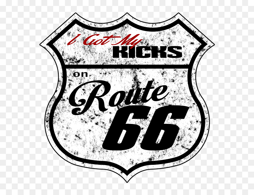 Clip Art, HD Png Download - route 66 sign png