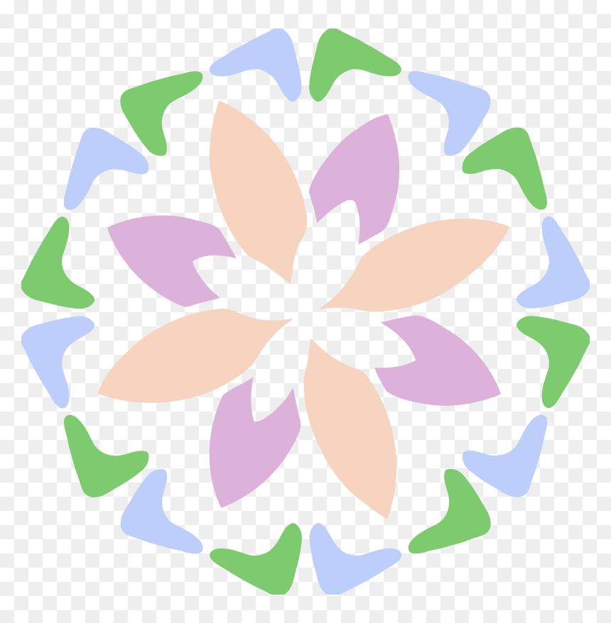 Abstract - Clip Art, HD Png Download - retro shapes png