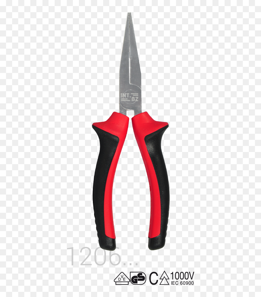 1206 - Diagonal Pliers, HD Png Download - pliers png