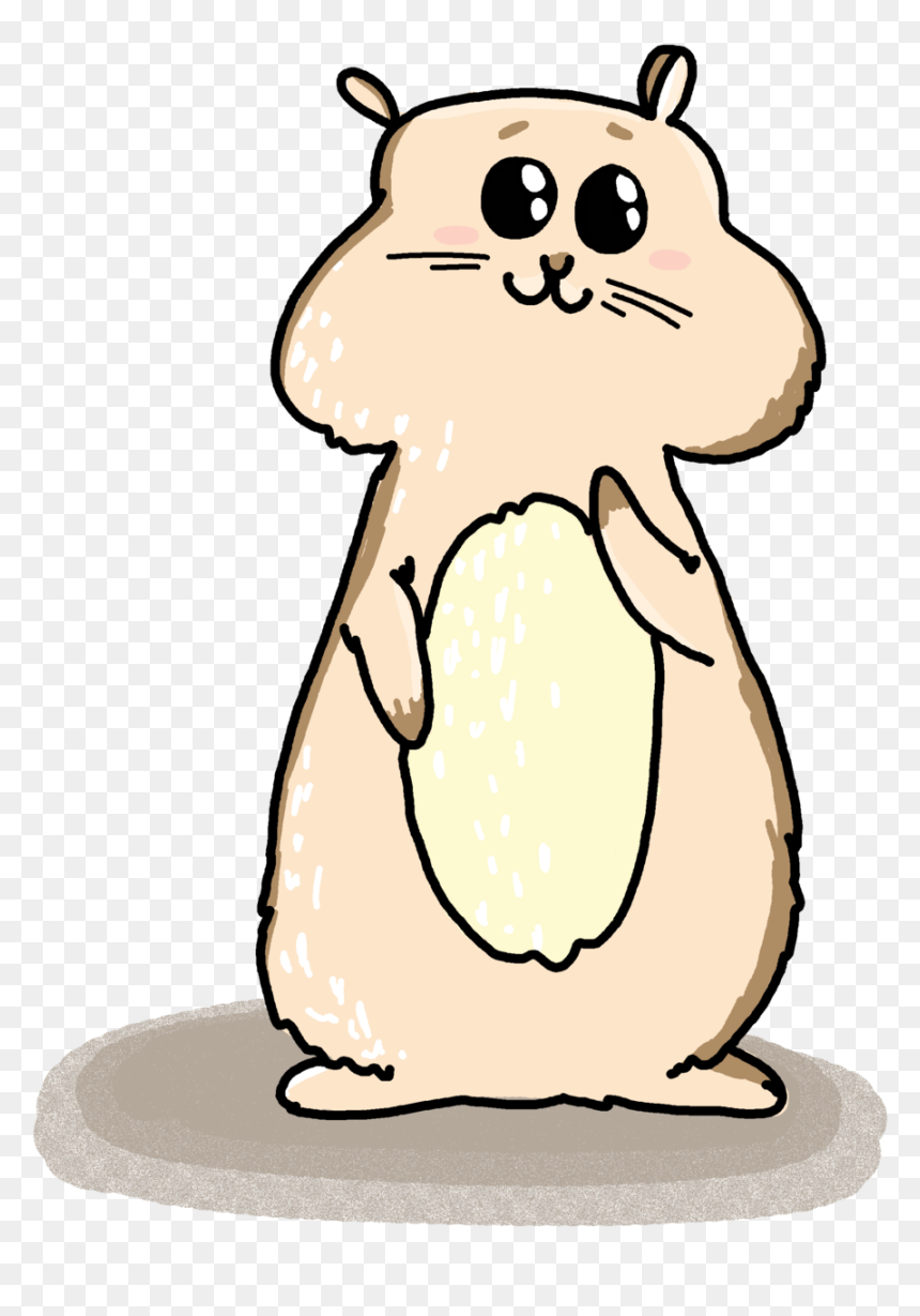 Hamsters In The Wheel - Cartoon, HD Png Download - hamster wheel png
