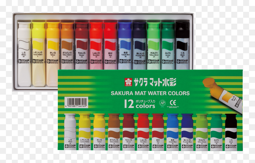 Sakura Mat Watercolor, HD Png Download - water paint png