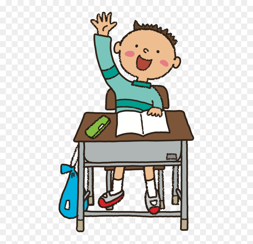 Transparent Teacher Human Cartoon - Raise Hand Clipart, HD Png Download - teacher cartoon png