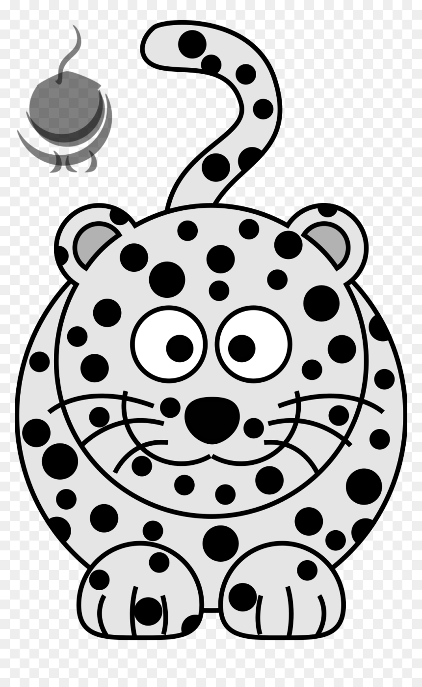 Cartoon Leopard, HD Png Download - cartoon snow png