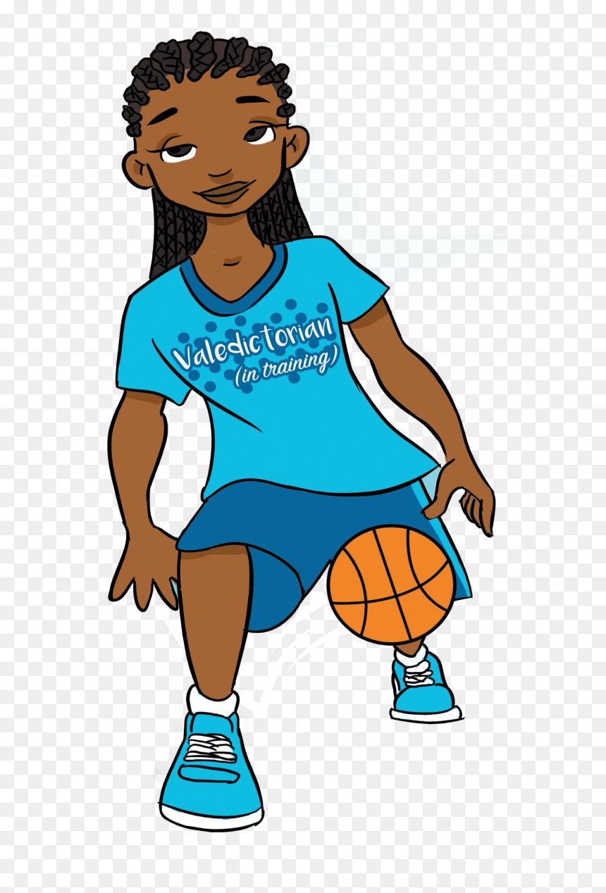 Ceremony Clipart Valedictorian - Dribble Basketball, HD Png Download - basketball png clipart
